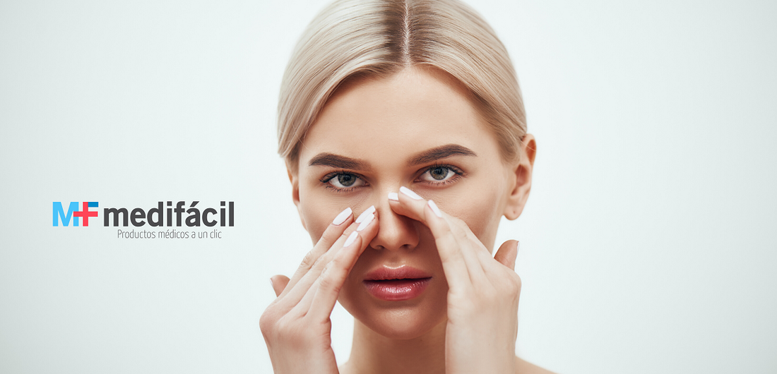Enjuague nasal con solución salina para alivio de síntomas de alergias y rinosinusitis: Medifácil
