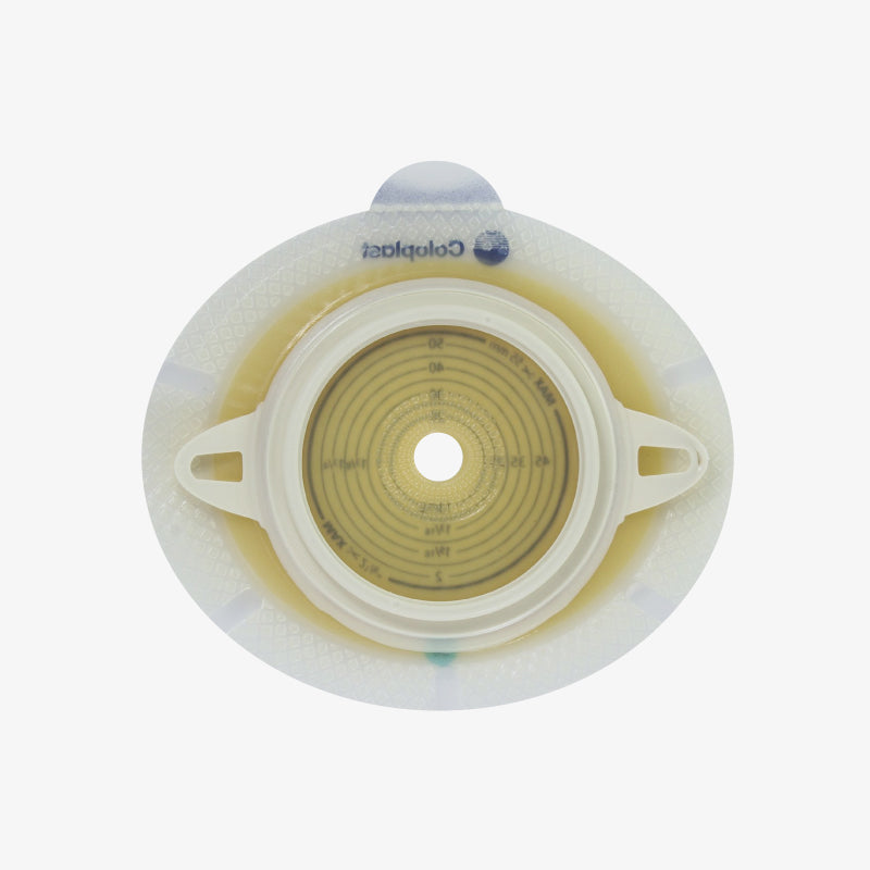 Coloplast Barrera Convex Light Recortable SenSura Click xpro De 10 - 65 MM con aro De 70 MM