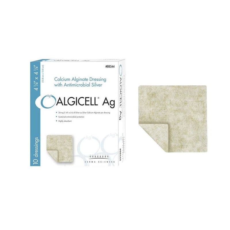 Gentell Alginato de Calcio con Plata Algicell AG 10 CM x 10 CM