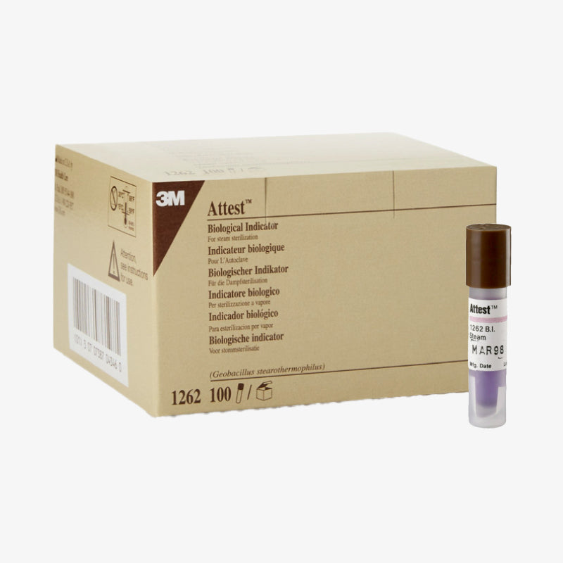 Solventum Indicador Biológico Para Esterilización con Vapor Attest