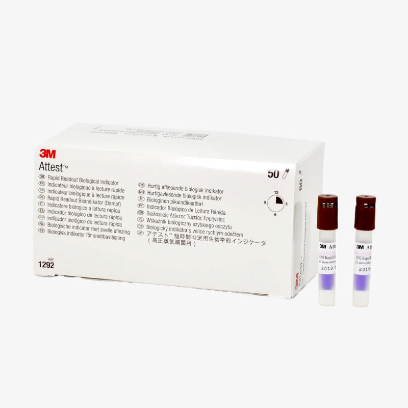 Solventum Indicador Biológico De Lectura Rápida De Vapor Attest