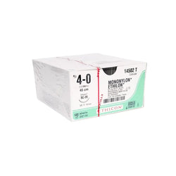 Ethicon Sutura Calibre 4/0 - Longitud 45 CM - Aguja SC-20 19 MM Ethilon