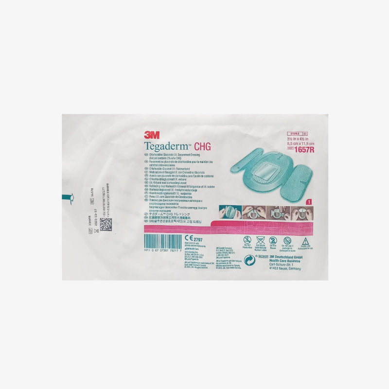 3M Apósito Tegaderm CHG De 8.5 CM x 11.5 CM
