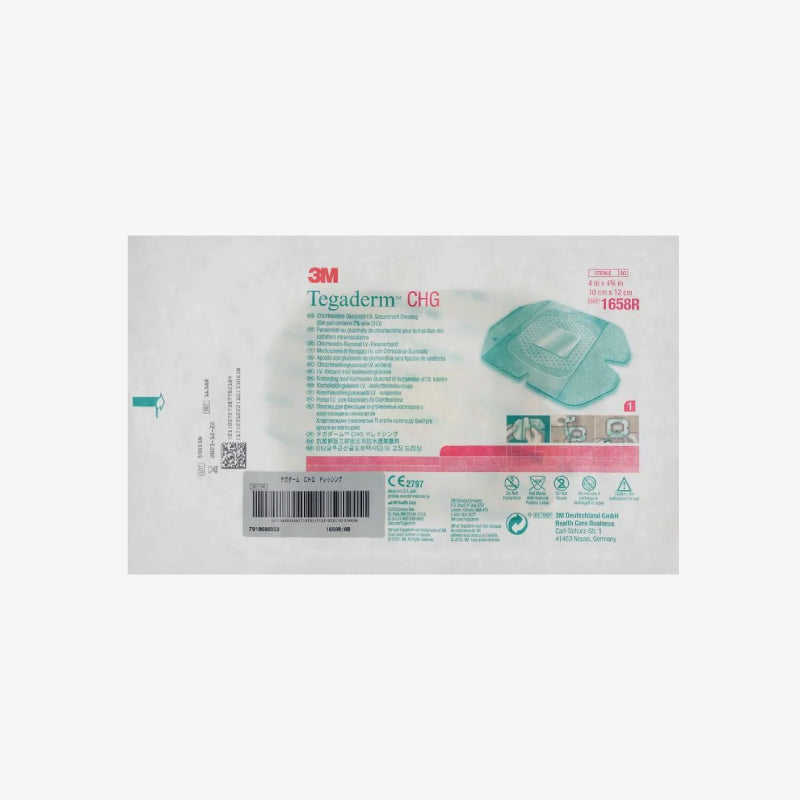 3M Apósito Tegaderm CHG De 10 CM x 12 CM
