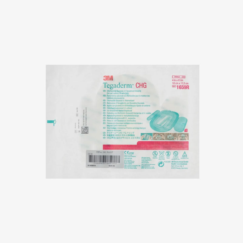 3M Apósito Tegaderm CHG De 10 CM x 15.5 CM