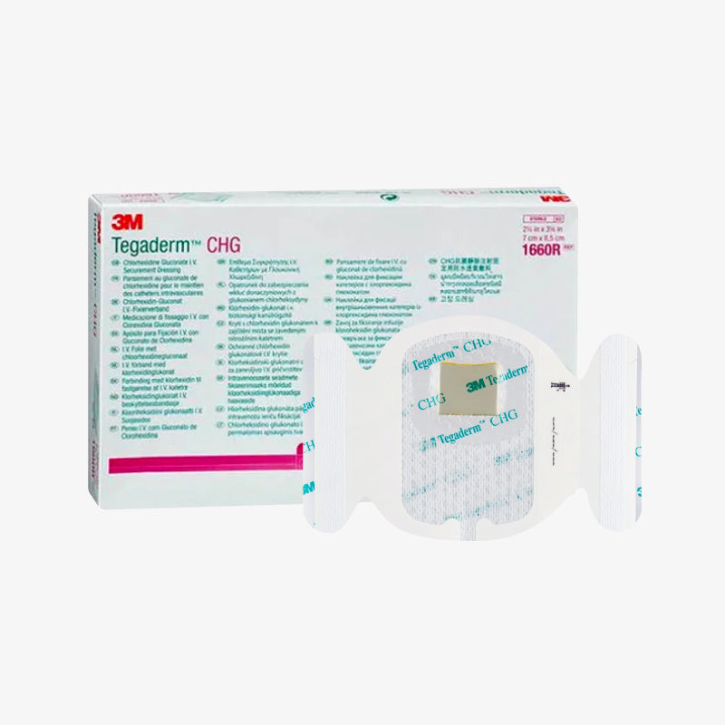 3M Apósito Tegaderm CHG De 7 CM x 8.5 CM