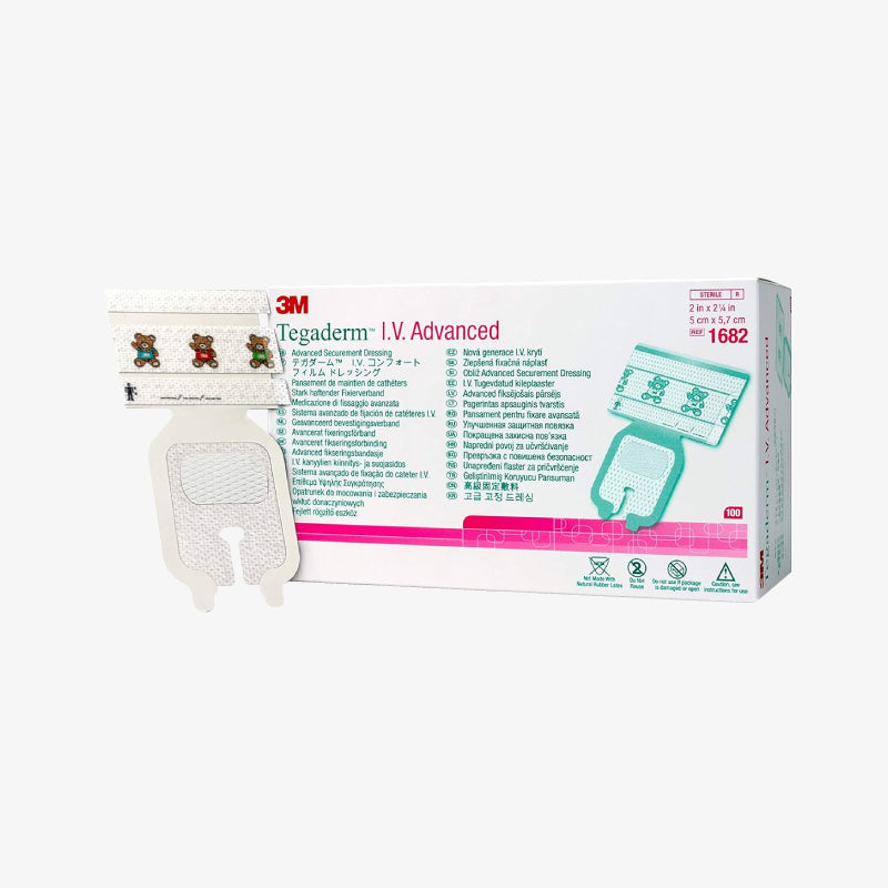 3M Apósito Tegaderm I.V. Advanced De 5 CM x 5.7 CM