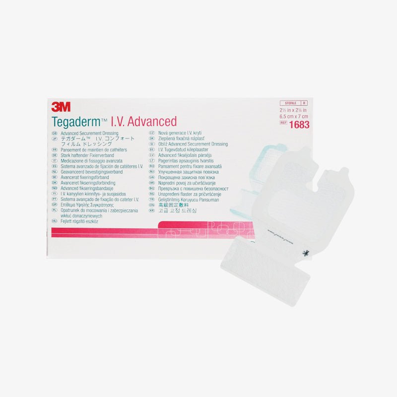 3M Apósito Tegaderm I.V. Advanced De 6.5 CM x 7 CM