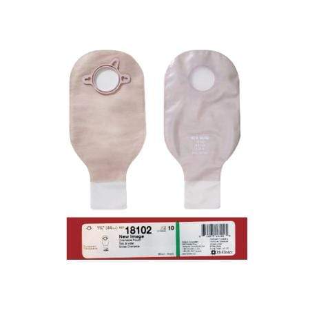 Hollister Bolsa de Ostomía Drenable Con Pinza Transparente New Image con Aro De 44 MM