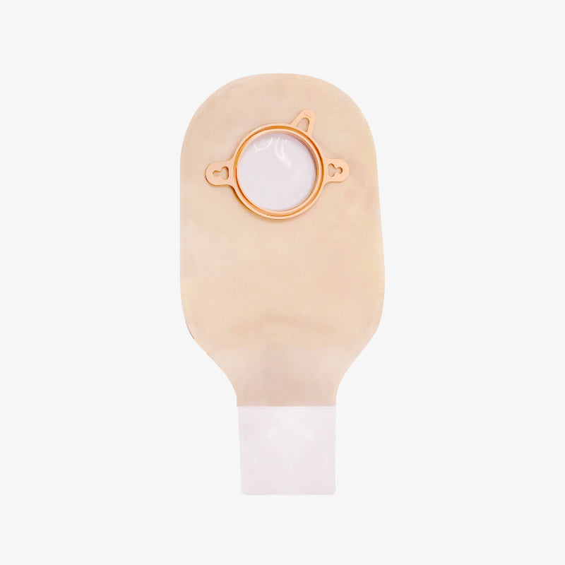 Hollister Bolsa de Ostomía Drenable Transparente New Image con Aro De 57 MM
