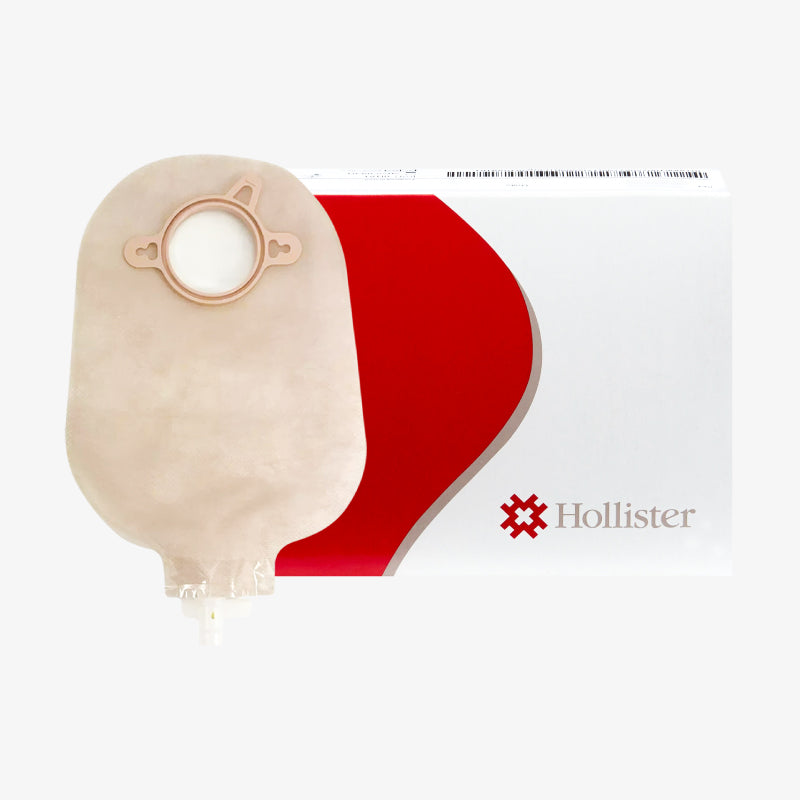 Hollister Bolsa de Urostomía Drenable Ultra Transparente New Image con Aro De 44 MM