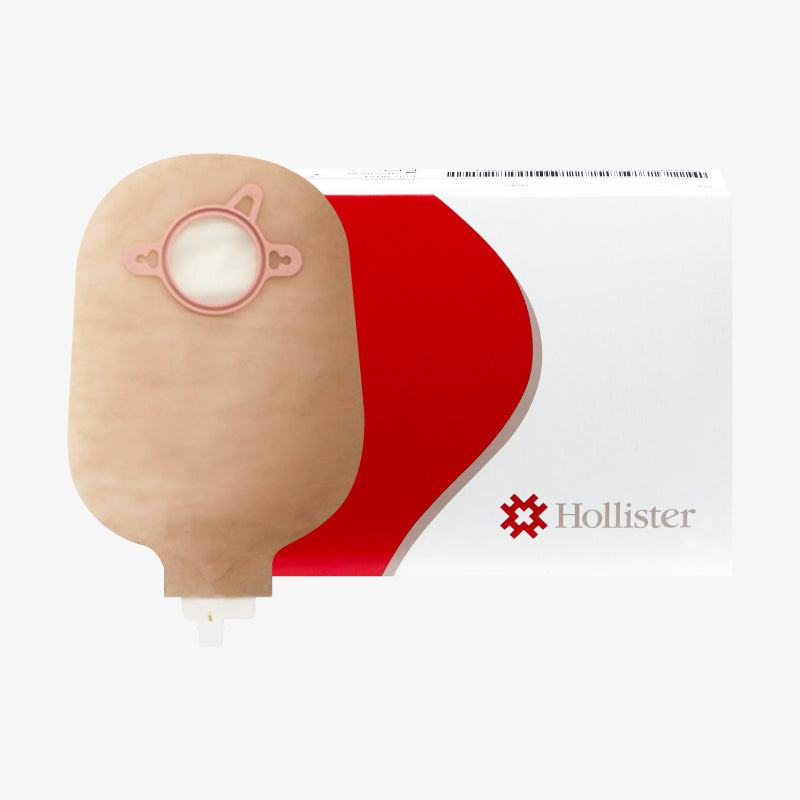 Hollister Bolsa de Urostomía Drenable Ultra Transparente New Image con Aro De 57 MM