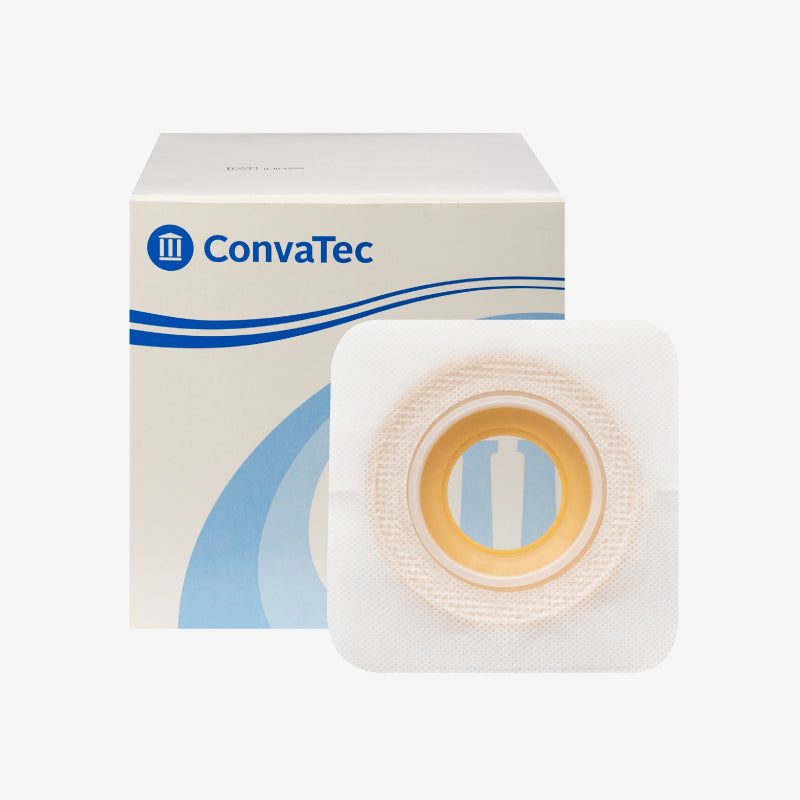 ConvaTec Barrera Convexa Moldeable Sur-Fit Natura De 22 MM a 33 MM con Aro De 45 MM
