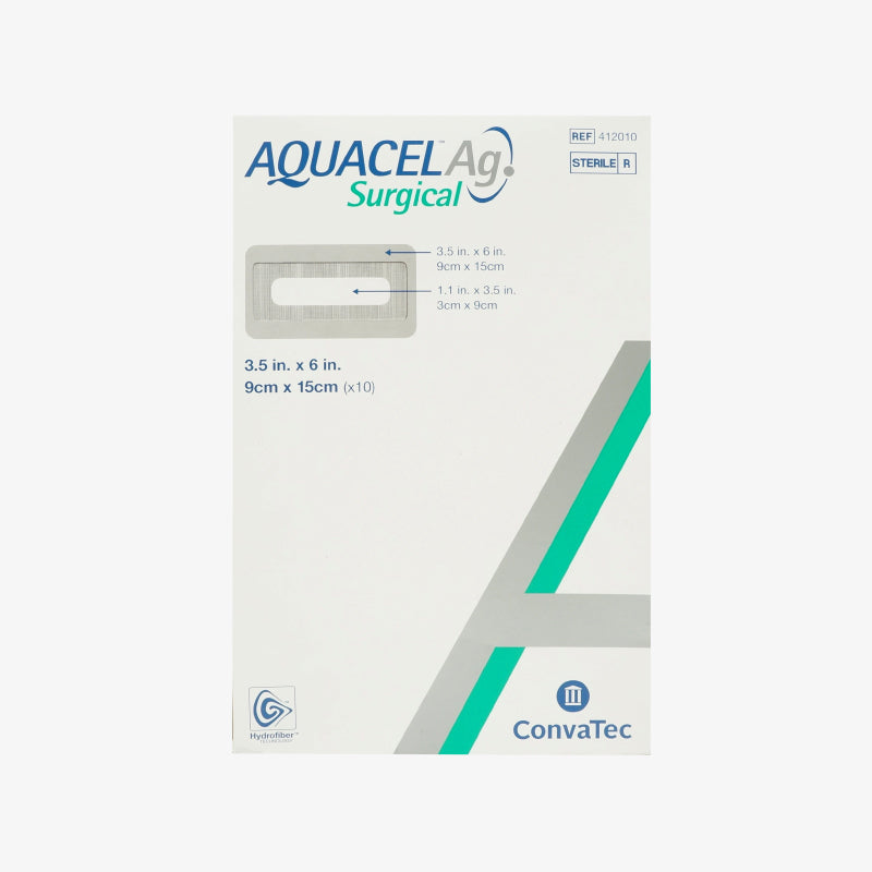 ConvaTec Apósito Aquacel Ag Surgical De 9 CM X 15 CM