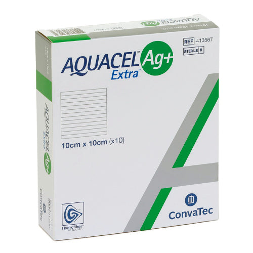 ConvaTec Apósito Aquacel Ag+ Extra De 10 CM X 10 CM