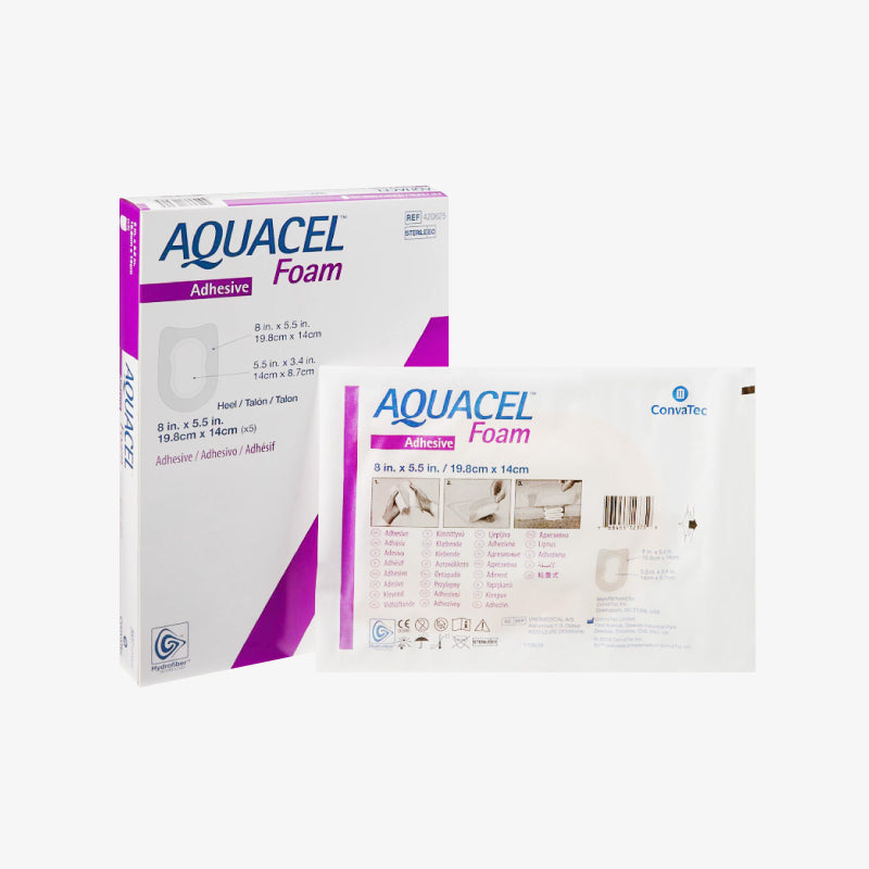 ConvaTec Apósito Talón Aquacel Foam De 19.8 CM X 14 CM
