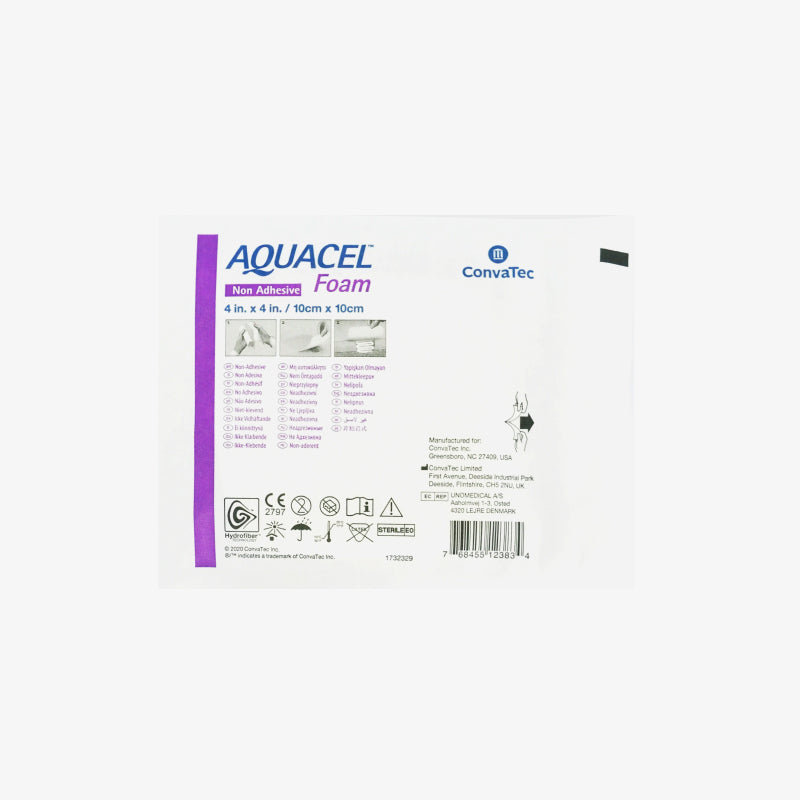ConvaTec Apósito Aquacel Aquacel Foam No adhesivo De 10 CM X 10 CM