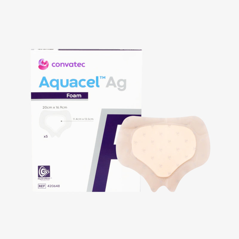 ConvaTec Apósito Sacro Aquacel Ag Foam De 20 CM X 16.9 CM