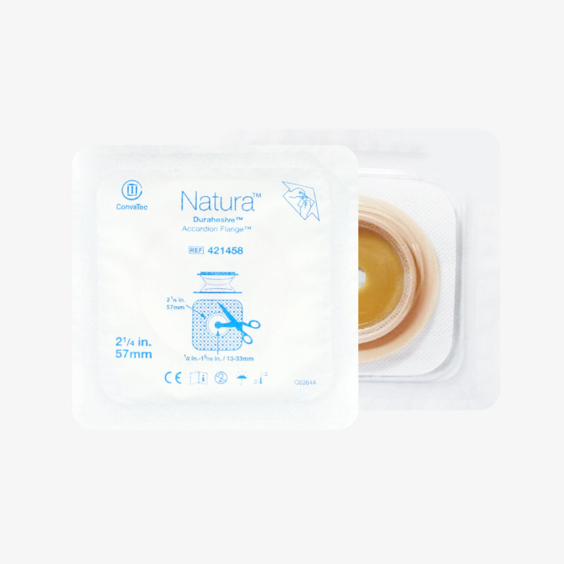ConvaTec Barrera Plana Recortable con Acordeón Natura De 57 MM