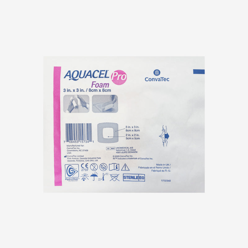 ConvaTec Apósito Aquacel Foam Pro De 8 CM X 8 CM