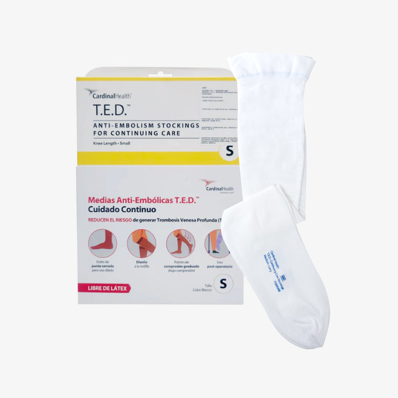 Cardinal Health Media a la Rodilla Blanco T.E.D.