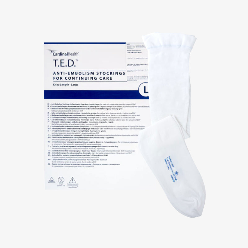 Cardinal Health Media a la Rodilla Blanco T.E.D. Talla G