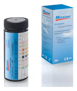 Mission Tiras de Uroanálisis de 11 Parametros