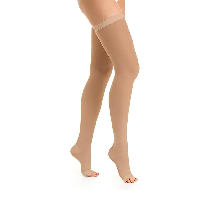 RelaxSan Media al Muslo Antiembólica Color Beige 25 - 32 MMHG