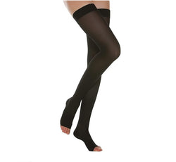 RelaxSan Media Al Muslo Color Negro 20 - 30 MMHG