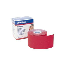 Essity Cinta Leukotape K Color Rojo De 5 CM X 5 M