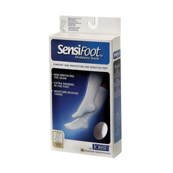 JOBST Media a la Rodilla SensiFoot Blanco 8-15 MMHg