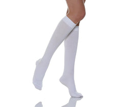 RelaxSan Media A la Rodilla Color Blanco 15 - 20 MMHG