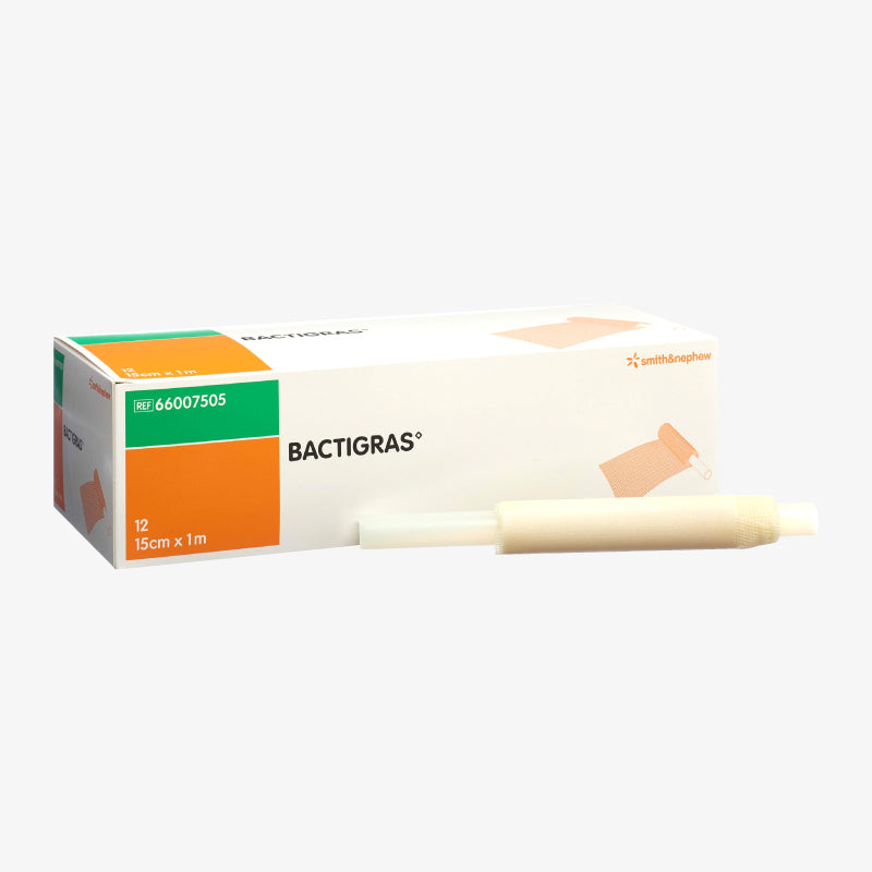 Smith & Nephew Gasa Parafinada Bactigras De 15 CM X 100 CM