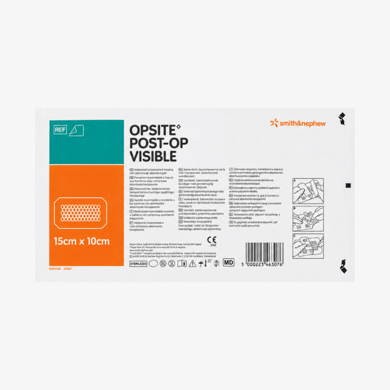 Smith & Nephew Apósito Opsite Post-Op Visible De 15 CM X 10 CM