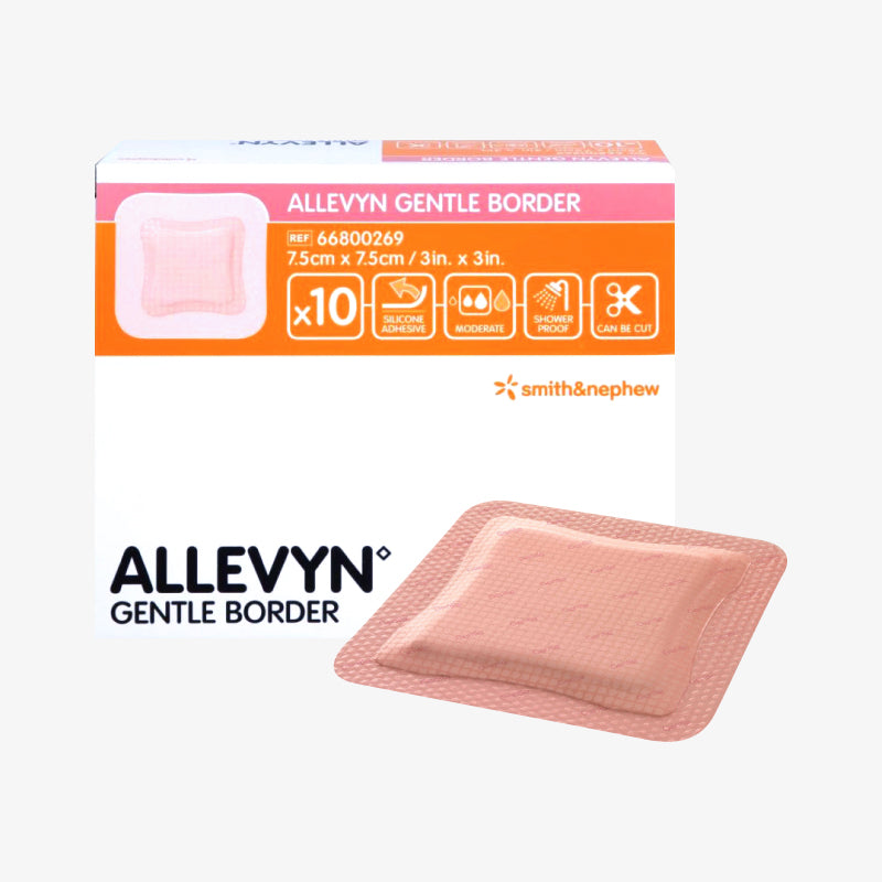 Smith & Nephew Apósito Allevyn Gentle Border De 7.5 CM X 7.5 CM