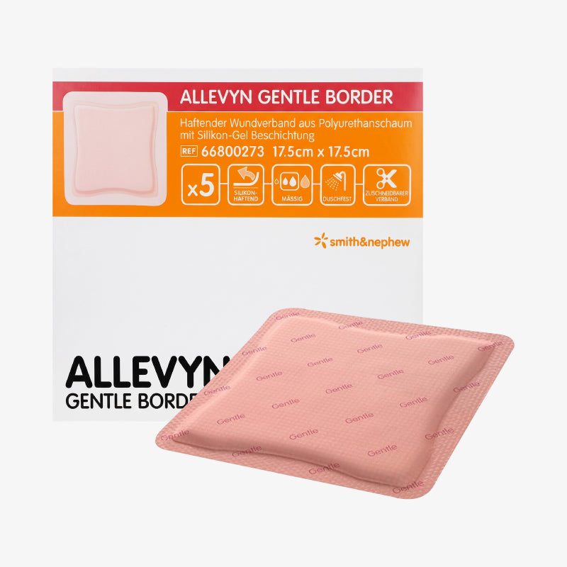 Smith & Nephew Apósito Allevyn Gentle Border De 17.5 CM X 17.5 CM