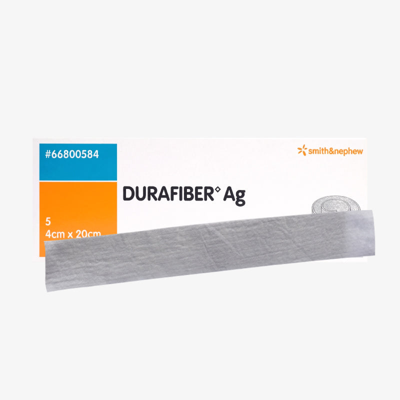 Smith & Nephew Apósito Gelificante Durafiber Ag De 4 cm x 20 cm