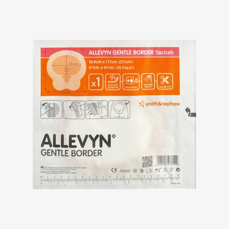 Smith & Nephew Apósito Sacro Allevyn Gentle Border De 16.8 CM X 17.1 CM