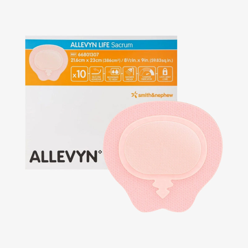 Smith & Nephew Apósito Hidrocelular Allevyn Life Sacrum De 21.6 cm x 23 cm