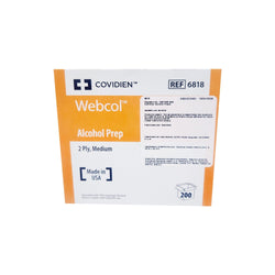 Cardinal Health Toallitas con Alcohol Tamaño Mediano Webcol