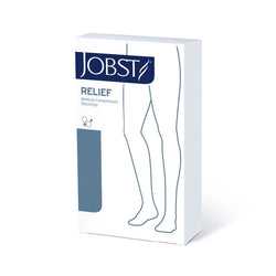 JOBST Media al Muslo con Silicón punta abierta Relief Beige Mediana Compresión
