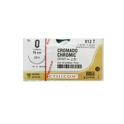 Ethicon Sutura Calibre 0 - Longitud 70 CM- Aguja CT-1 36.5 MM Catgut Cromico