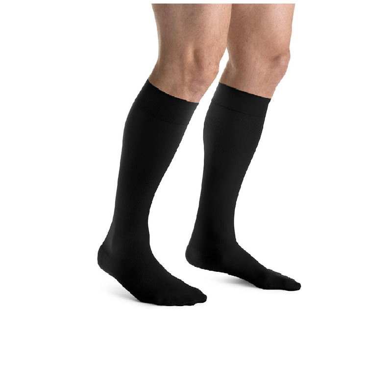 JOBST Media a la Rodilla ForMen Negro Alta Compresión