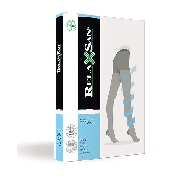 RelaxSan Media Panty Color Negro 20 - 30 MMHG