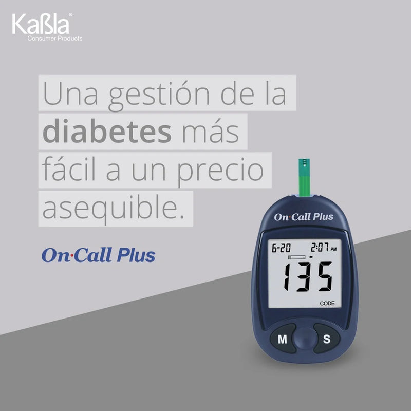Acon Kit De Glucómetro On Call Plus