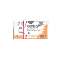 Ethicon Sutura Calibre 2/0 - Longitud 90 CM - Aguja SH D/A Ethibond Excel