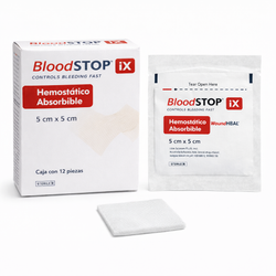 BloodSTOP iX Hemostático Absorbible de 5 CM x 5 CM