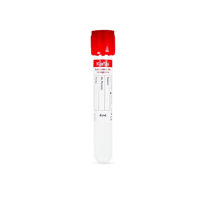 Kabla Tubo Tipo Vacutainer Con Activador de Coágulo Vacuum Tube De 6 ml