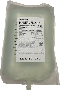 Baxter Solución Para Diálisis Peritoneal Con Dextrosa Al 2.5% Dianeal