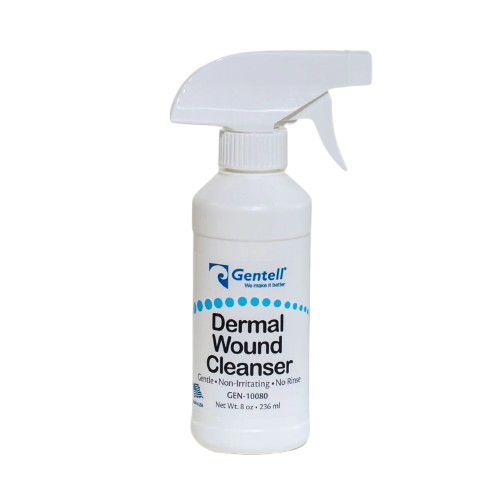 Gentell Wound Cleanser Limpiador de Heridas 8 Oz Spray Botella